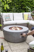 Orlando Gas Concrete Firepit
