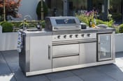 Norfolk Grills Absolute 4 Burner Pro Gas Barbecue Garden Kitchen