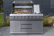 Norfolk Grills Absolute 6 Burner Gas Barbecue Kitchen Garden