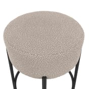anais buff boucle counter stool close up