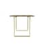 antibes russet gold dining table side