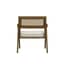 arizona smoked ecru cane chair back