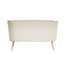 beau sand 2 seater sofa back
