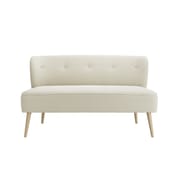 beau sand 2 seater sofa front