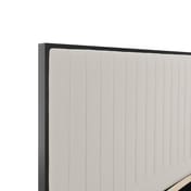 berkeley cream double bed close up