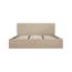 berlin beige ottoman superking bed standard front