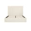 berlin milk ottoman double bed tall headboard front