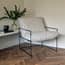 brook chalk stripe accent chair square