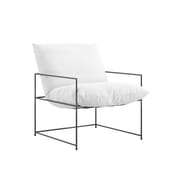 brook white house weave accent chair angle