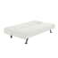 burlington ivory boucle sofa bed flat