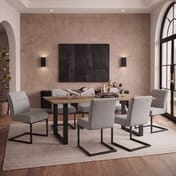 cleaver smoked pearl dining chair lifestyle