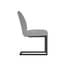 cleaver smoked pearl dining chair side