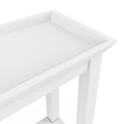 cote white side table close up
