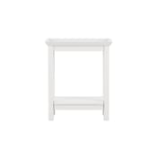 cote white side table front
