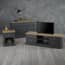 devon charcoal living room sideboard tv unit lamp table