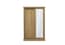 devon oak 2 door sliding wardrobe front