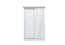 devon white 2 door sliding wardrobe front