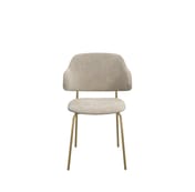 dorchester wheat gold dining chair front
