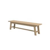 drift latte oak bench angle