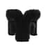 freyja jet faux fur armchair pair