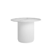 fuji stone white dining table studio front