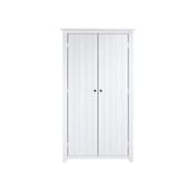 havana white 2 door wardrobe front