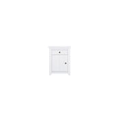 havana white bedside table front