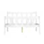 havana white double bed front
