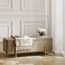 lola beige velvet storage ottoman cut out