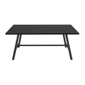 louie black dining table side