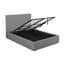 lucca plus grey 4ft6 double bed frame
