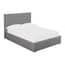 lucca plus grey 5ft kingsize bed frame