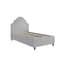 monterey light grey single bed angle
