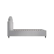 monterey light grey single bed side