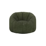 nao basil green swivel chair front