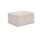 peninsula oyster pouffe footstool angle