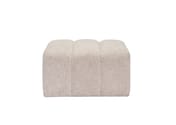 peninsula oyster pouffe footstool front