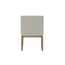piper bisque dining chair back
