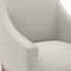 piper bisque dining chair close up