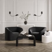 reed white side table zuma armchairs lifestyle