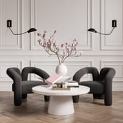 rumi white coffee table freyja chairs lifestyle