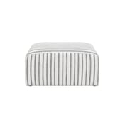 ryder chalk stripe pouffe front