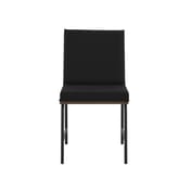 scout onyx dining chair front view