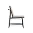 scout white dining chair side