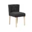 shay anthracite winged dining chair angle
