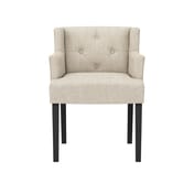 shay stone winged chair arms front