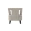 sofia beige accent chair back