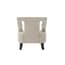 sofia ivory accent chair back