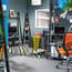 tiva black oak ladder furniture room shot
