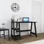 tiva black oak ladder workstation room view